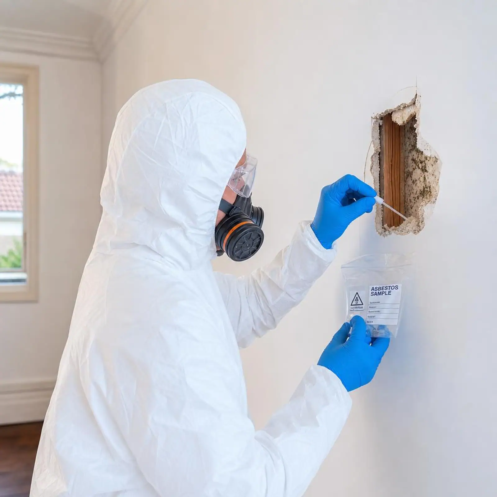 Asbestos sample testing and inspection in Perth